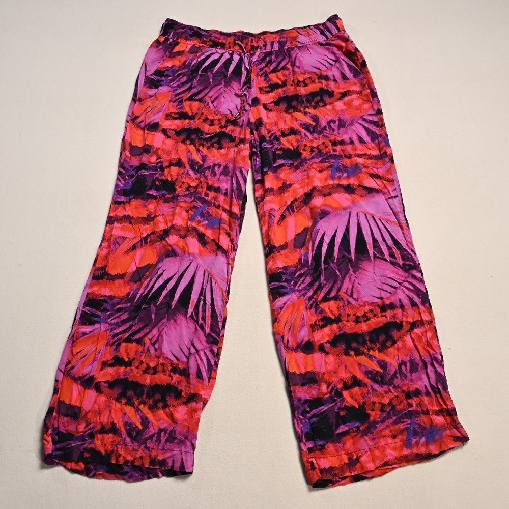 A New Approach Pants Womens Large Hippie Boho Wide Leg